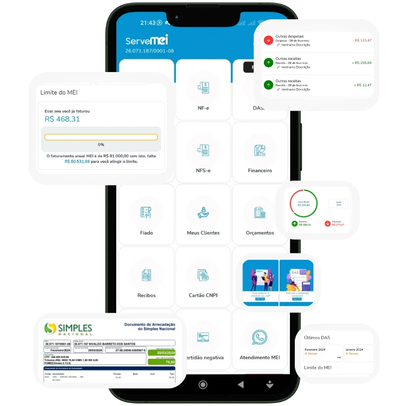 melhor opção app MEI